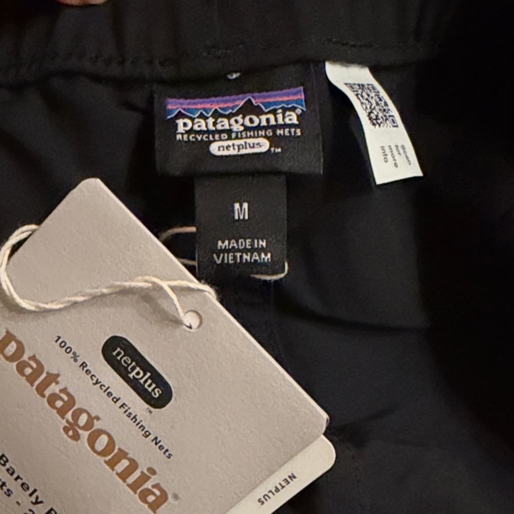 Patagonia Women's Athletic Black Shorts - Picture 2 of 8